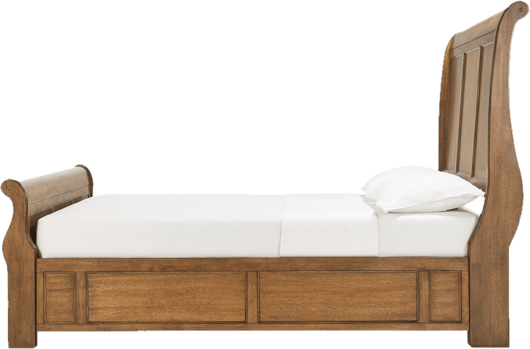 Riya Low Profile Sleigh Bed