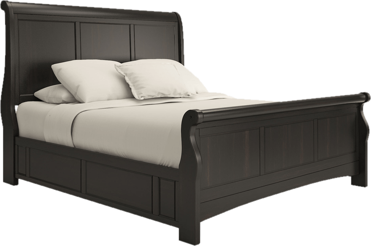 Riya Low Profile Sleigh Bed