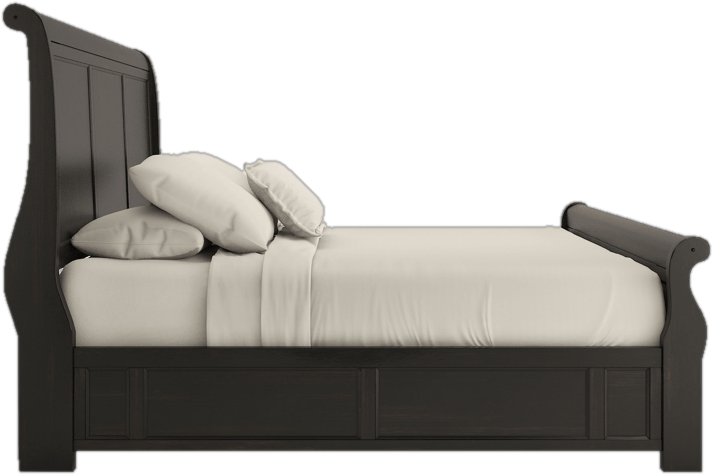Riya Low Profile Sleigh Bed