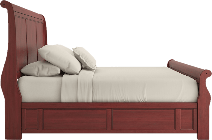 Riya Low Profile Sleigh Bed