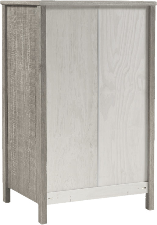 Mannion 5 Drawer 33" W Solid Wood Chest