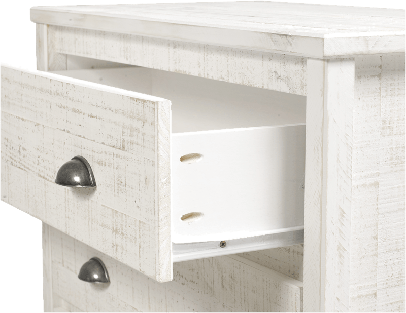 Mannion 5 Drawer 33" W Solid Wood Chest