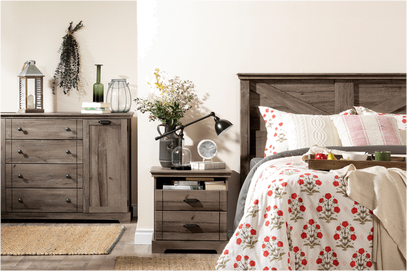 Avilla 4 Drawer 63.25" W Combo Dresser