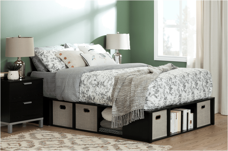 Flexible Storage Platform Bed