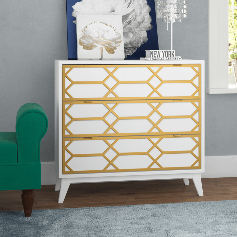 Estelle 3 Drawer Accent Chest