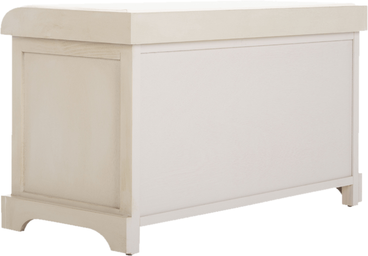Santa Cruz Upholstered Cubby Storage Bench