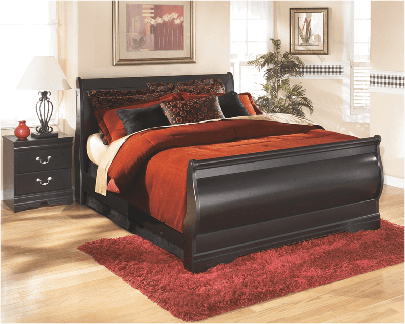 Herbonville Low Profile Sleigh Bed