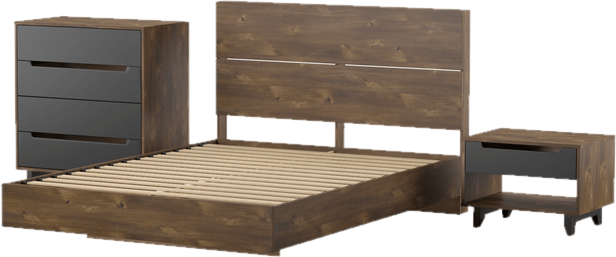 Masten Platform Bedroom Set