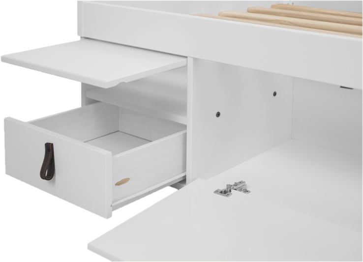 Pharr Low Profile Storage Platform Bed