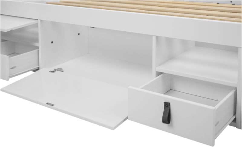 Pharr Low Profile Storage Platform Bed