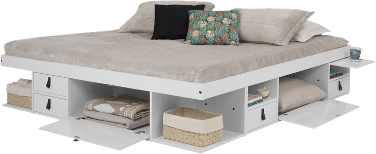Pharr Low Profile Storage Platform Bed