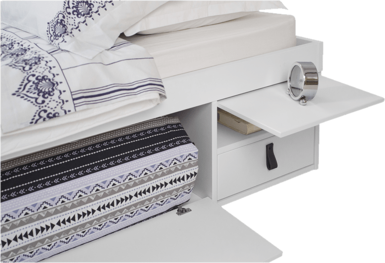 Pharr Low Profile Storage Platform Bed