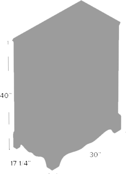 Sikorsky 4 Drawer Solid Wood Chest