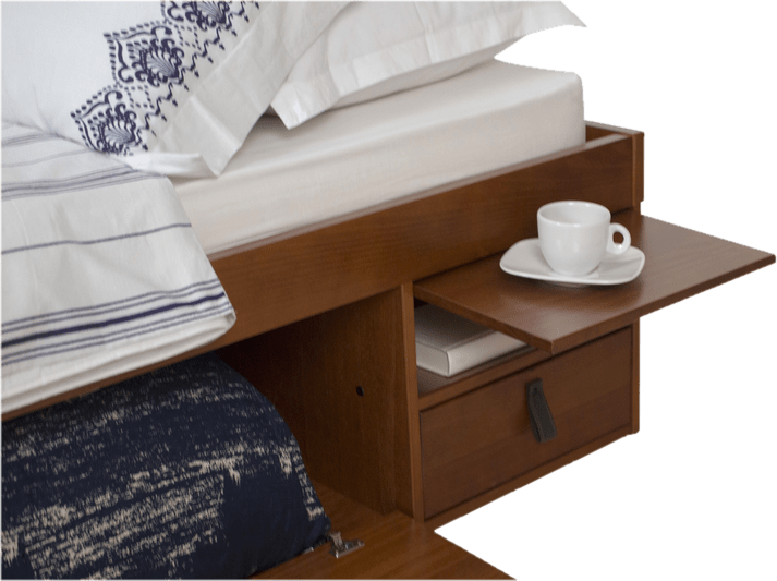 Pharr Low Profile Storage Platform Bed