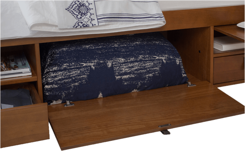 Pharr Low Profile Storage Platform Bed