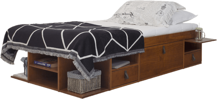 Pharr Low Profile Storage Platform Bed