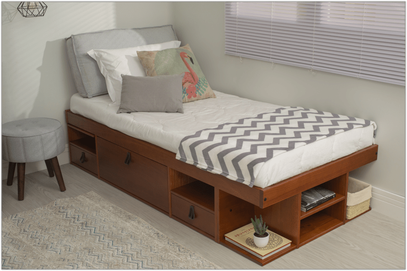 Pharr Low Profile Storage Platform Bed