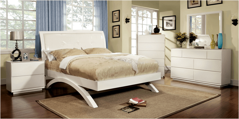 Jaynie Tufted Sleigh Bed - California King Size