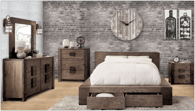 Elliston Storage Platform Bed