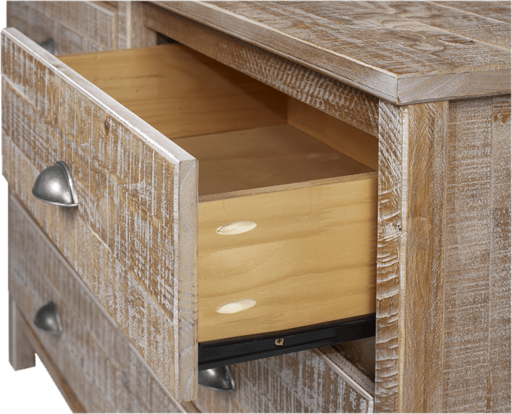 Mannion 5 Drawer 33" W Solid Wood Chest