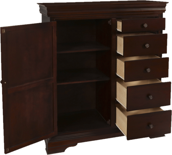 Scarbrough 5 Drawer Combo Dresser