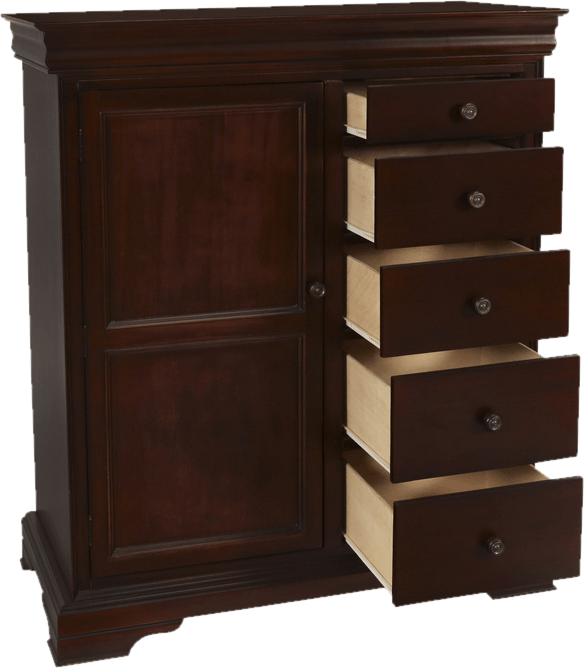 Scarbrough 5 Drawer Combo Dresser