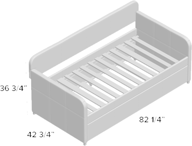 Plunkett Twin Daybed with Trundle