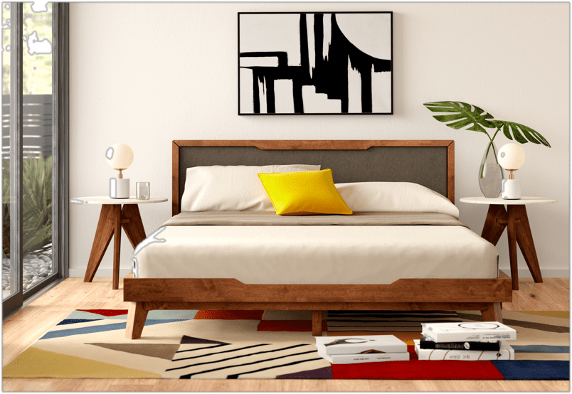 Jette Profile Platform Bed