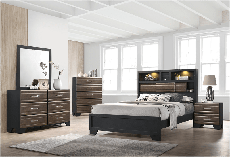 Sotelo 6 Drawer Double Dresser