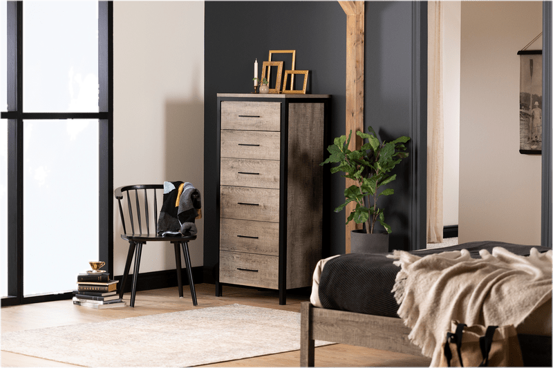 Munich 6 Drawer 24.5'' W Lingerie Chest