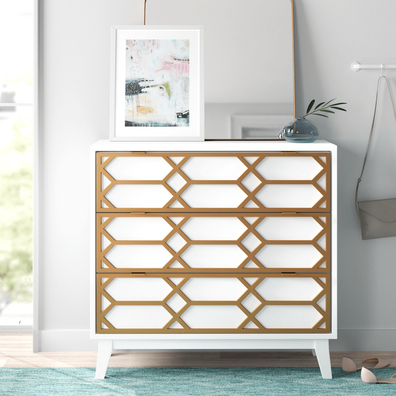Estelle 3 Drawer Accent Chest