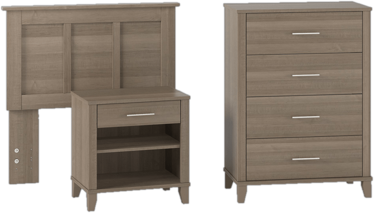 Valencia 3 Piece Dresser Set