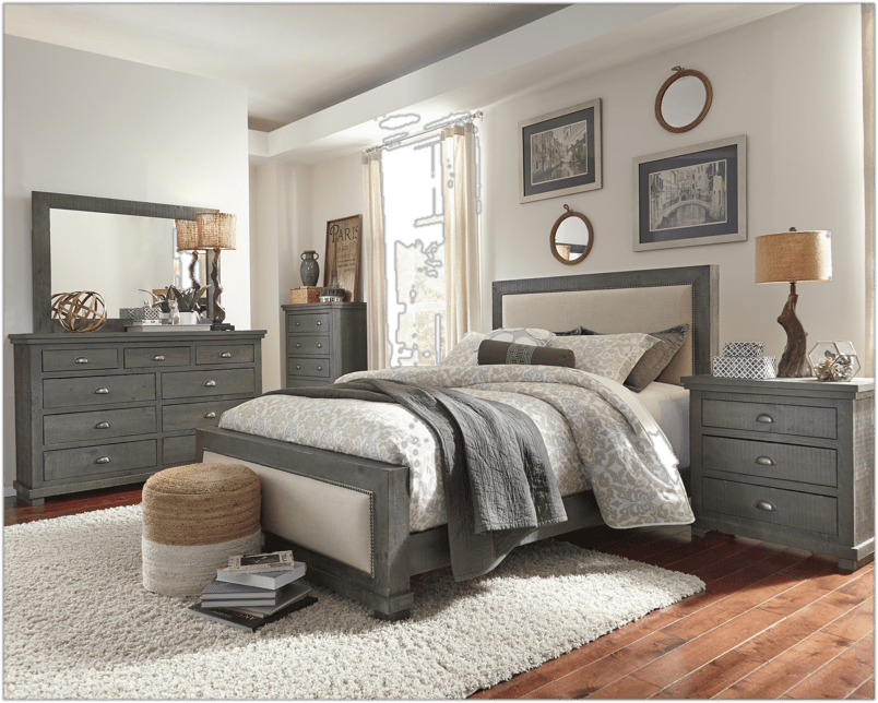 Lockridge 9 Drawer Dresser with Mirror