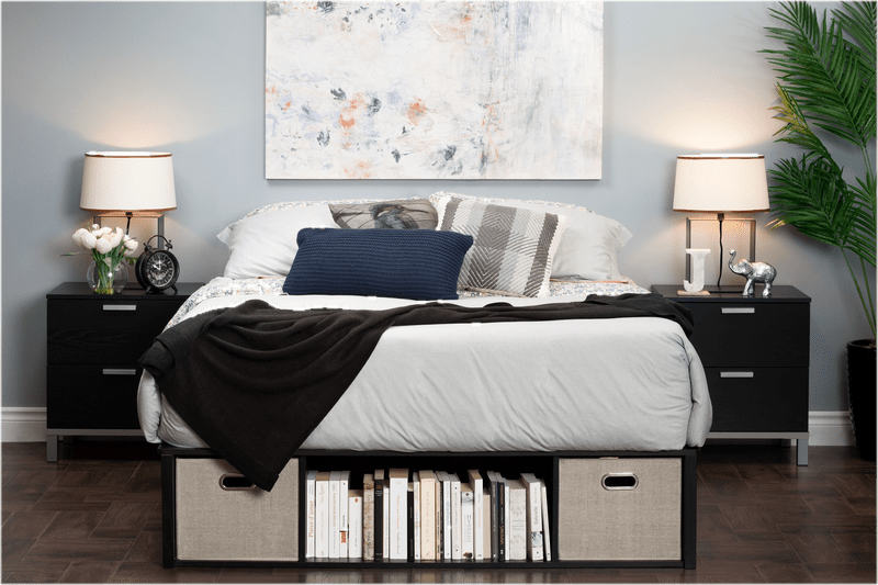 Flexible Storage Platform Bed