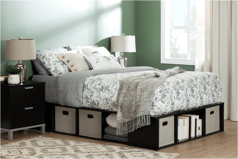 Flexible Storage Platform Bed